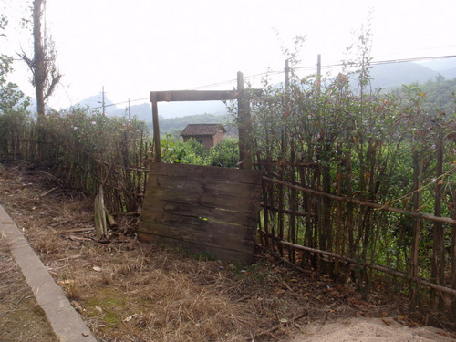 New valley and gate with a view.